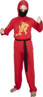 Opakowanie Strój dziecięcy - Czerwony ninja - rozmiar S