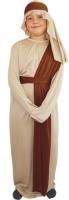 Opakowanie Strój 'Józef' (tunika z szarfą ciemny brąz, chusta na głowe, pasek) rozm.110/120
