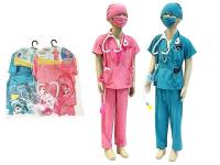 Opakowanie Strój karnawałowy lekarz rozm. 120-130cm MIX