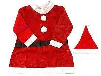 Opakowanie Strój Pani Mikołajowej welurowy 7-9lat