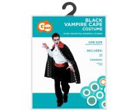 Opakowanie Strój peleryna wampira czarna rozmiar uniwersalny