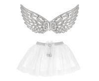 Opakowanie Strój srebrny aniołek rozm. uniwersalny