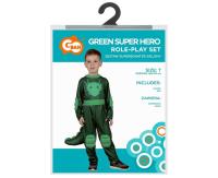 Opakowanie Strój superbohater zielony rozm. 98-104cm