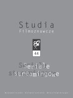 Studia Filmoznawcze 44. Autor: Głownia Dawid, Robert Dudziński. SmakLiter.pl Okładka książki Studia Filmoznawcze 44