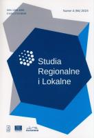 Studia Regionalne i Lokalne 4/2023 (94). Wydawca: Scholar. SmakLiter.pl Opakowanie Studia Regionalne i Lokalne 4/2023 (94)