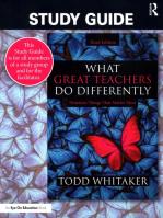 Study Guide: What Great Teachers Do Differently. Autor: Todd Whitaker. SmakLiter.pl Okładka książki Study Guide: What Great Teachers Do Differently