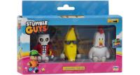 Opakowanie Stumble Guys Mini Action Figures 3 Pack B Banana Guy Chicken Capt Nohart
