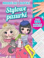 Okładka książki Stylowe pazurki. Modelki i kotki
