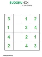 Sudoku 4x4. Wydawca: Czas Seniora. SmakLiter.pl Opakowanie Sudoku 4x4