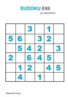 Sudoku 6x6. Wydawca: Czas Seniora. SmakLiter.pl Opakowanie Sudoku 6x6