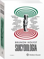 Suicydologia. Autor: Hołyst Brunon. SmakLiter.pl Okładka książki Suicydologia