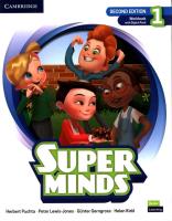 Super Minds Level 1 Workbook with Digital Pack British English. Autor: Puchta Herbert, Lewis-Jones Peter, Gerngross GĂĽnter, Kidd Helen. SmakLiter.pl Okładka książki Super Minds Level 1 Workbook with Digital Pack British English