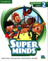 Super Minds Level 2 Workbook with Digital Pack British English. Autor: Puchta Herbert, Lewis-Jones Peter, Gerngross GĂĽnter, Kidd Helen. SmakLiter.pl Okładka książki Super Minds Level 2 Workbook with Digital Pack British English