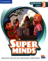 Super Minds Level 3 Workbook with Digital Pack British English. Autor: Puchta Herbert, Lewis-Jones Peter, Gerngross GĂĽnter, Zgouras Catherine. SmakLiter.pl Okładka książki Super Minds Level 3 Workbook with Digital Pack British English