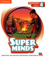 Super Minds Level 4 Workbook with Digital Pack British English. Autor: Puchta Herbert, Lewis-Jones Peter, Gerngross GĂĽnter, Zgouras Catherine. SmakLiter.pl Okładka książki Super Minds Level 4 Workbook with Digital Pack British English