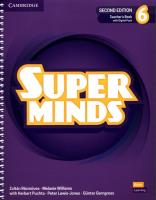 Super Minds Level 6 Teacher's Book with Digital Pack British English. Autor: RĂ©zműves Zoltán, Williams Melanie, Puchta Herbert, Lewis-Jones Peter, Gerngross GĂĽnter. SmakLiter.pl Okładka książki Super Minds Level 6 Teacher's Book with Digital Pack British English