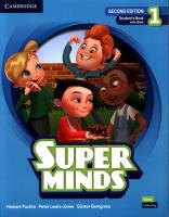 Super Minds Second Edition Level 1 Student's Book with eBook British English. Autor: Puchta Herbert, Lewis-Jones Peter, Gerngross Gunter. SmakLiter.pl Okładka książki Super Minds Second Edition Level 1 Student's Book with eBook British English