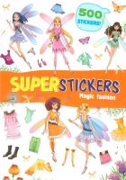 Okładka książki Super Stickers. Magic fashion