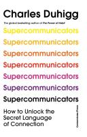 Supercommunicators. Autor: Charles Duhigg. SmakLiter.pl Okładka książki Supercommunicators