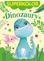 Okładka książki Superkolor. Dinozaury