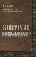 Okładka książki Survival. Oficjalna instrukcja Armii Amerykańskiej