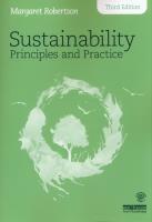 Sustainability Principles and Practice. Autor: Robertson. SmakLiter.pl Okładka książki Sustainability Principles and Practice