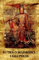 Okładka książki Sutra o mądrości i głupocie