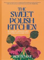 SWEET POLISH KITCHEN HB. Autor: Behan Ren. SmakLiter.pl Okładka książki SWEET POLISH KITCHEN HB