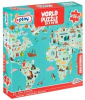Opakowanie Świat Puzzle 96 el. - 35x48cm