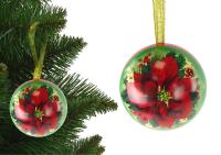 Opakowanie Świąteczna bombka choinkowa metalowa Gwiazda