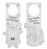 Opakowanie Świąteczna zawieszka na klamkę 2szt