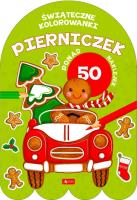 Świąteczne kolorowanki. Pierniczek.. Autor: Opracowanie zbiorowe. SmakLiter.pl Okładka książki Świąteczne kolorowanki. Pierniczek.