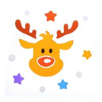 Opakowanie Świąteczne naklejki żelowe