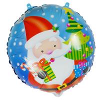 Opakowanie Świąteczny balon foliowy okrągły