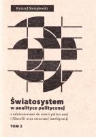 Światosystem w analityce politycznej T.2. Autor: Stemplowski Ryszard. SmakLiter.pl Okładka książki Światosystem w analityce politycznej T.2
