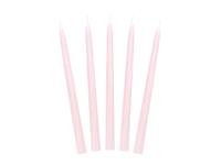 Opakowanie Świeca stożkowa matowa j. różowy 24cm 10szt