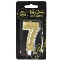 Opakowanie Świeczka 7 eko-brokat