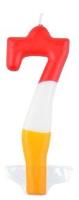 Opakowanie Świeczka 7 kolorowa