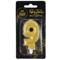 Opakowanie Świeczka 9 eko-brokat