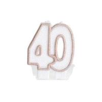 Opakowanie Świeczka jubileuszowa 40
