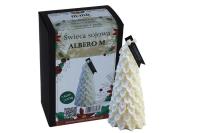 Świeczka naturalna wolnostojąca sojowa Albero M. Wydawca: MiMoCandles. SmakLiter.pl Opakowanie Świeczka naturalna wolnostojąca sojowa Albero M