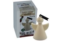 Świeczka naturalna wolnostojąca sojowa Angelo. Wydawca: MiMoCandles. SmakLiter.pl Opakowanie Świeczka naturalna wolnostojąca sojowa Angelo