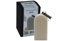Świeczka naturalna wolnostojąca sojowa Arco. Wydawca: MiMoCandles. SmakLiter.pl Opakowanie Świeczka naturalna wolnostojąca sojowa Arco