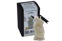 Świeczka naturalna wolnostojąca sojowa Coppia. Wydawca: MiMoCandles. SmakLiter.pl Opakowanie Świeczka naturalna wolnostojąca sojowa Coppia