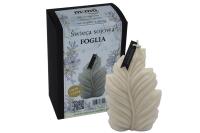 Świeczka naturalna wolnostojąca z sojowa Foglia. Wydawca: MiMoCandles. SmakLiter.pl Opakowanie Świeczka naturalna wolnostojąca z sojowa Foglia