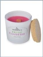 Świeczka sojowa Fresh Raspberry biała 135g. Wydawca: Pavoncella. SmakLiter.pl Opakowanie Świeczka sojowa Fresh Raspberry biała 135g