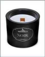 Świeczka sojowa Noir czarna 170g. Wydawca: Pavoncella. SmakLiter.pl Opakowanie Świeczka sojowa Noir czarna 170g