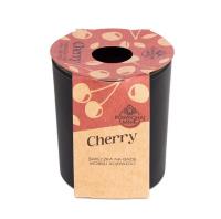 Świeczka sojowa Powąchaj mnie Cherry czarny 130ml. Wydawca: Pavoncella. SmakLiter.pl Opakowanie Świeczka sojowa Powąchaj mnie Cherry czarny 130ml