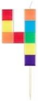 Opakowanie Świeczka urodzinowa 4 klocki 7cm