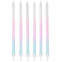 Opakowanie Świeczki ombre 6szt